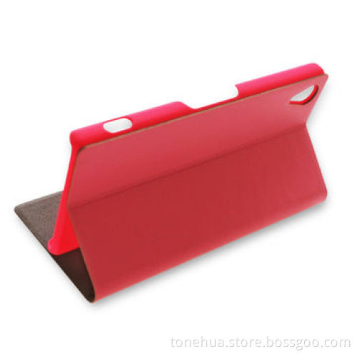 PU Leather Flip Case for Sony Z2, OEM/ODM Orders are Welcome, Various Colors are Available